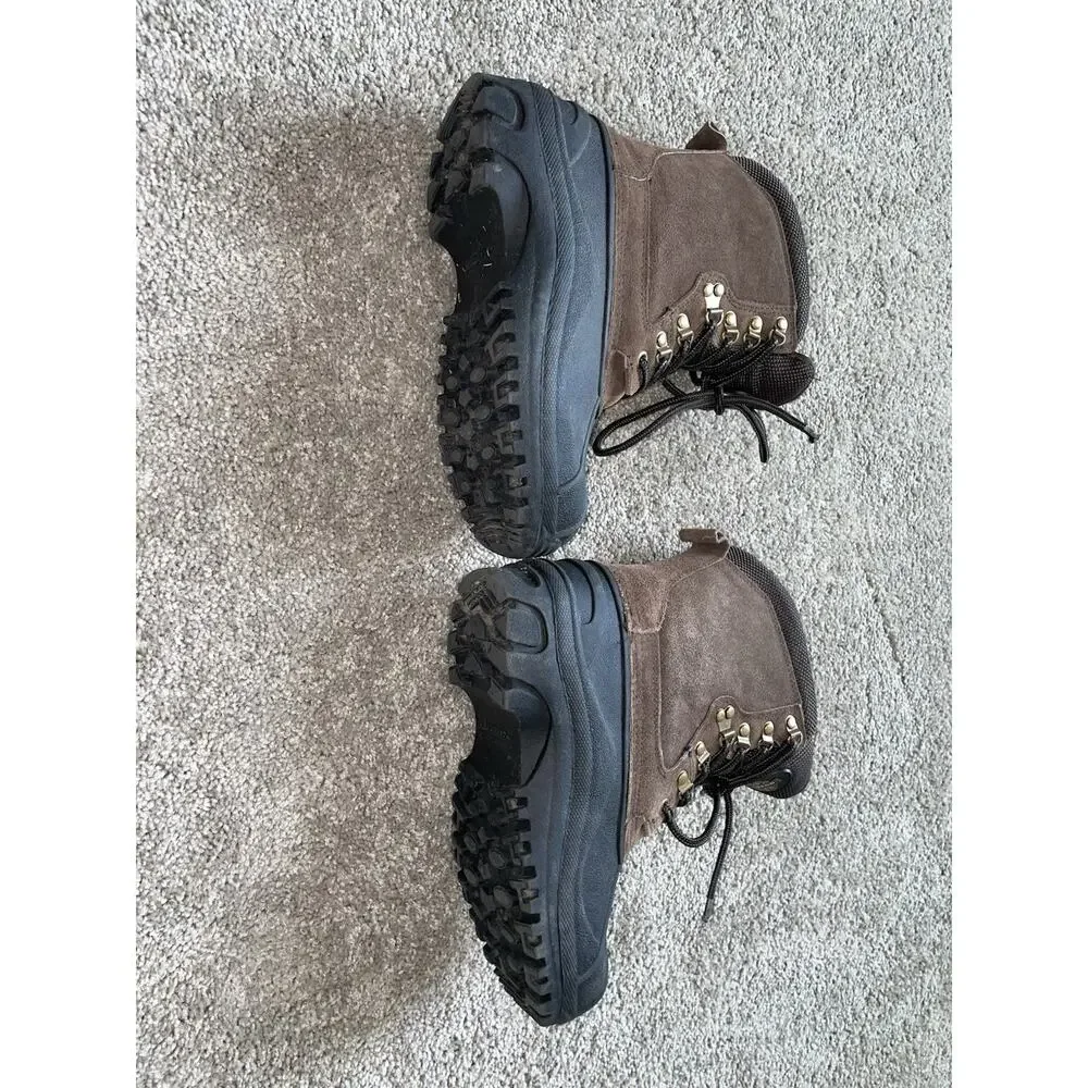 Quest Mens Pac Insulated Ultra Insulation Leather Upper Snow Boots Size 5